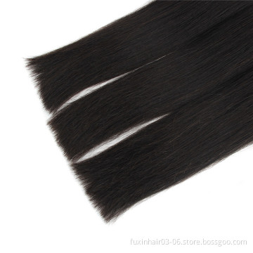 Sangita Bohemian Private Label Great Lengths Sew in Handtied Flat Weft Remy Hair Extensions Brazilian Hair for Black